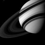 Saturn's tiny moon Tethys